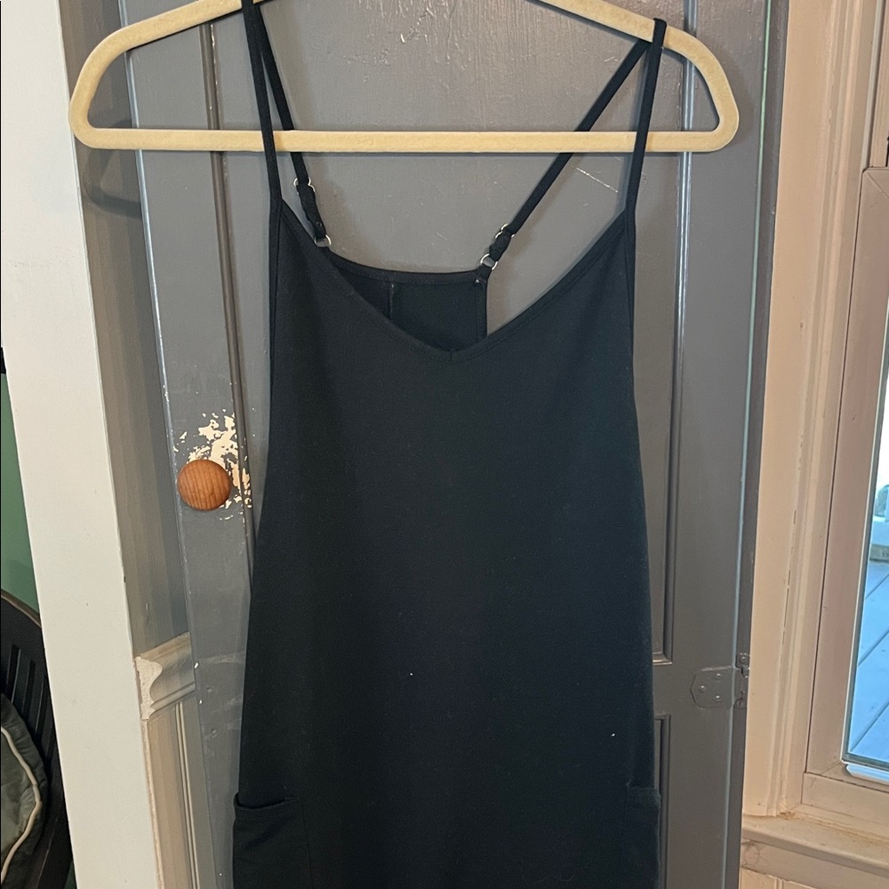 Black Spaghetti Strap Jumper